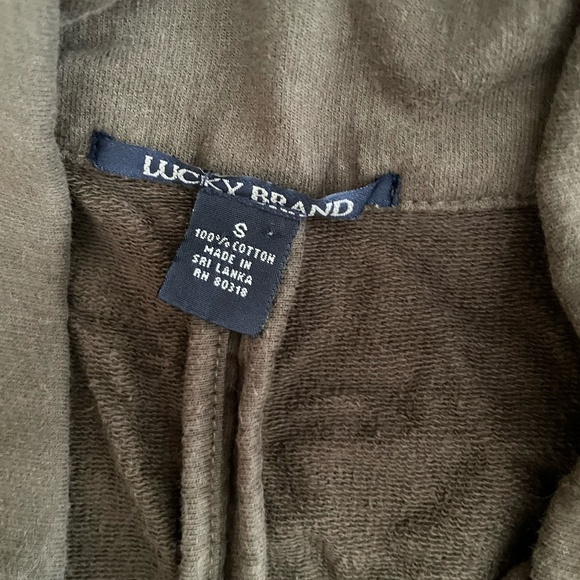 Lucky Brand Army Green Jacket - Picture 2 of 2
